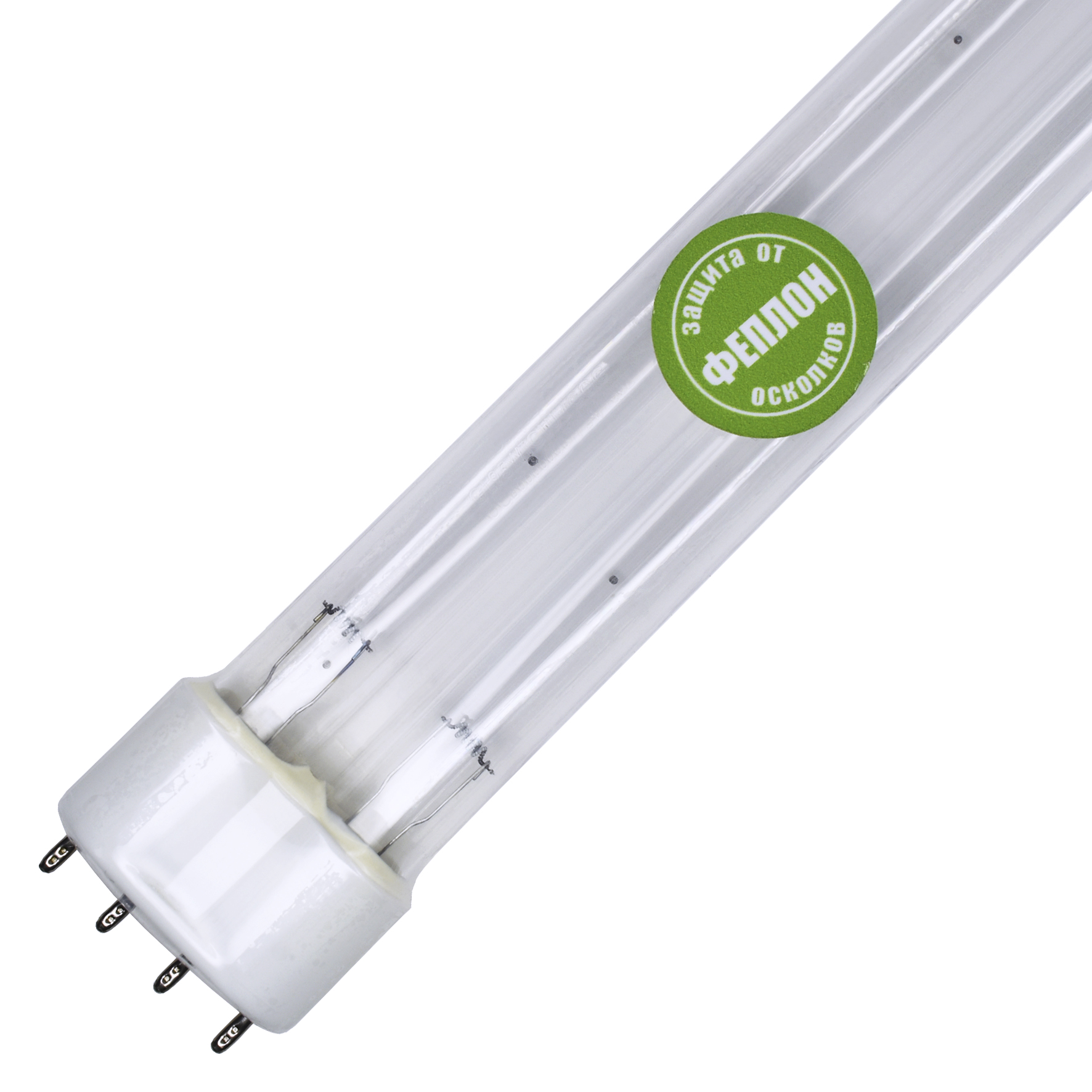 Бактерицидная лампа в защитной оболочке ZERCALE Compact Feplon GL55WTCLUVCQGFEP