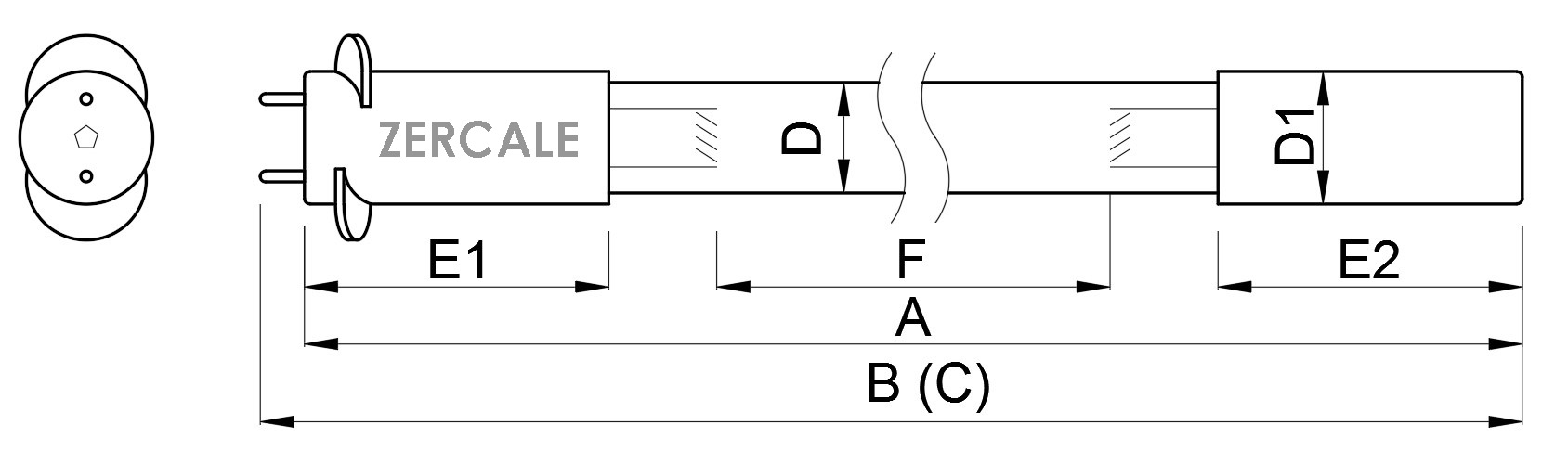 GHO450T5L35SE 35W  0,8A (Aquafine Gold-M 17.72")