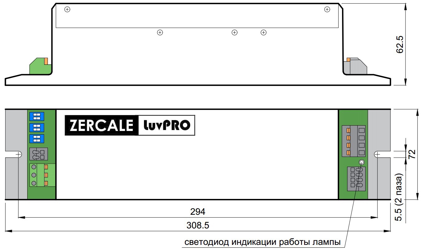 LuvPRO 100-350 PH 220V SM308 IN ST 1,2-3,2A