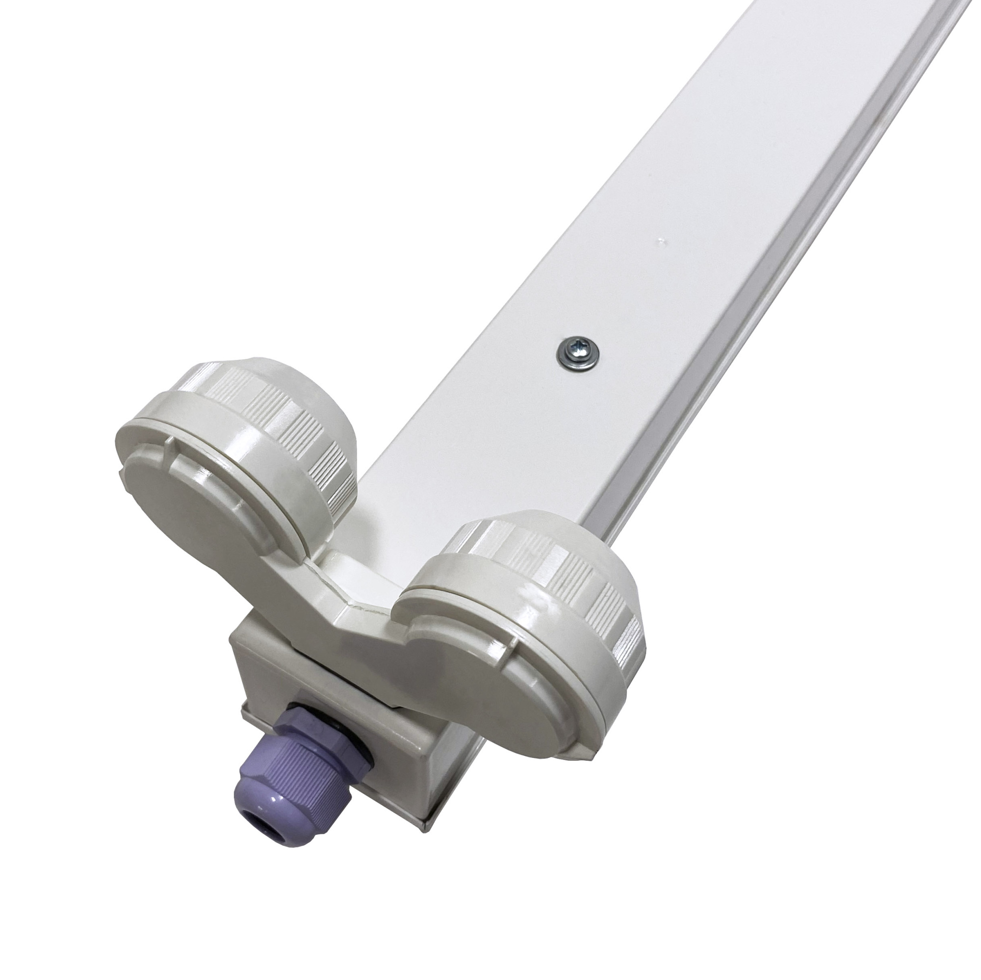 Корпус светильника (облучателя) Zercale КСН-06-2Т8-1200-IP65 для ультрафиолетовых (УФ-А, УФ-В, УФ-С) ламп G13, 900мм