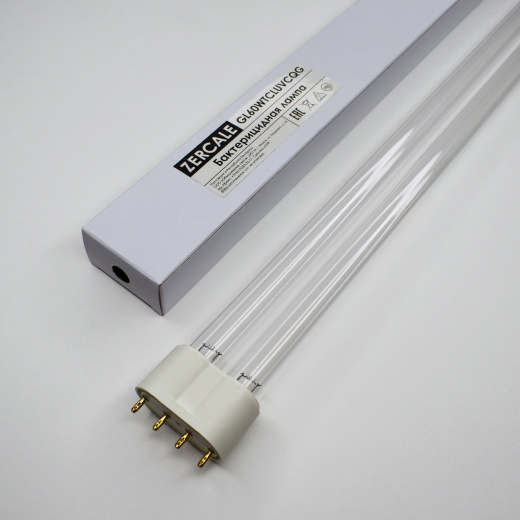 Бактерицидные лампы с кварцевым стеклом Zercale Compact