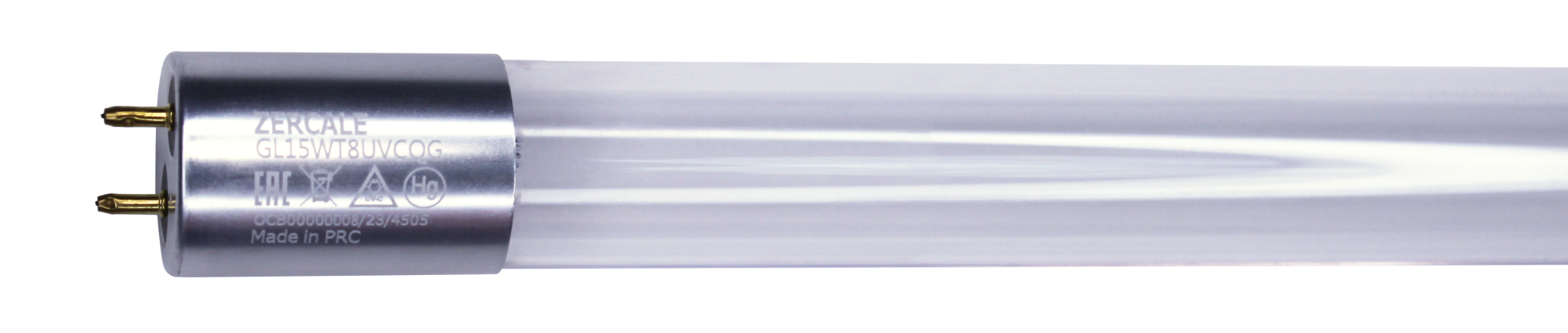 Бактерицидные линейные лампы с кварцевым стеклом без озона Zercale Quartz Glass