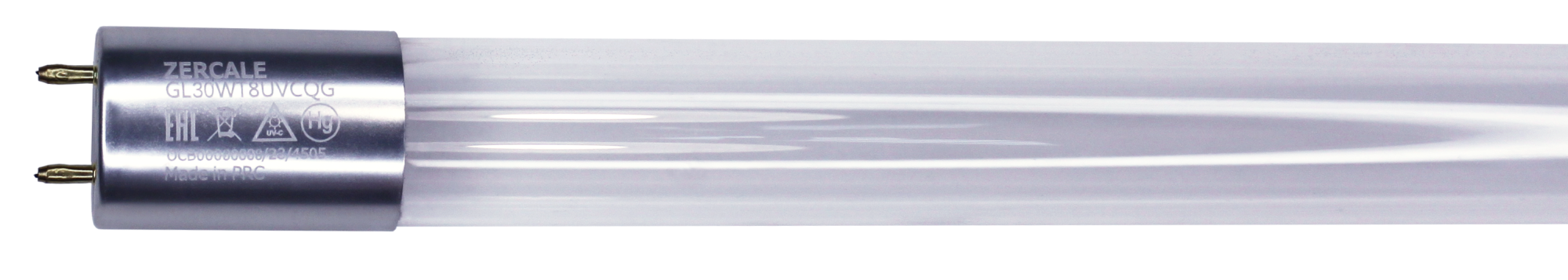 Бактерицидные линейные лампы с кварцевым стеклом без озона Zercale Quartz Glass