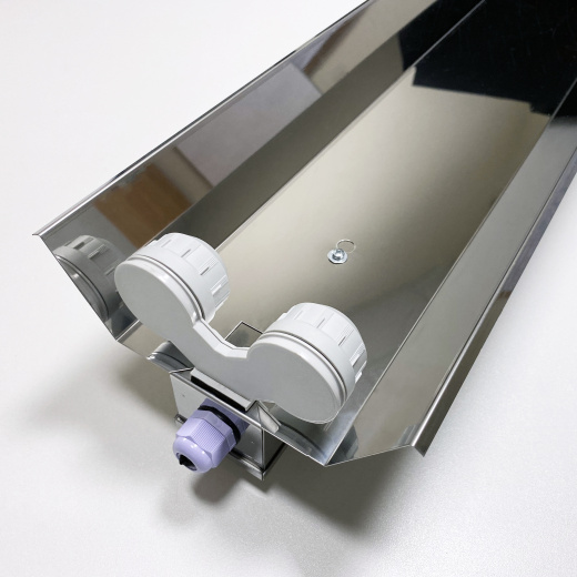 КСН-07-2Т8-900-IP65-AISI для ламп G13, 900mm