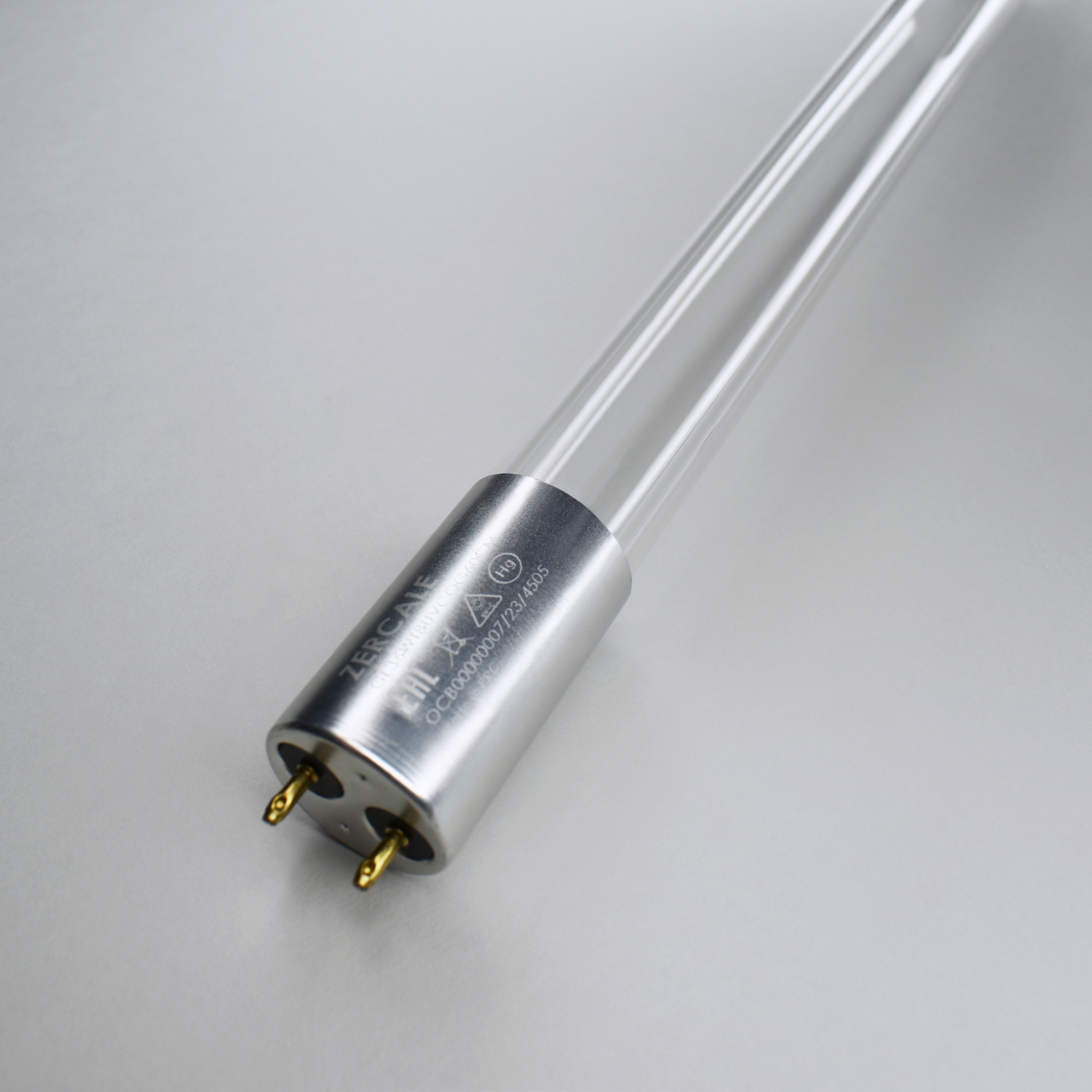 Бактерицидные линейные лампы с кварцевым стеклом без озона Zercale Quartz Glass