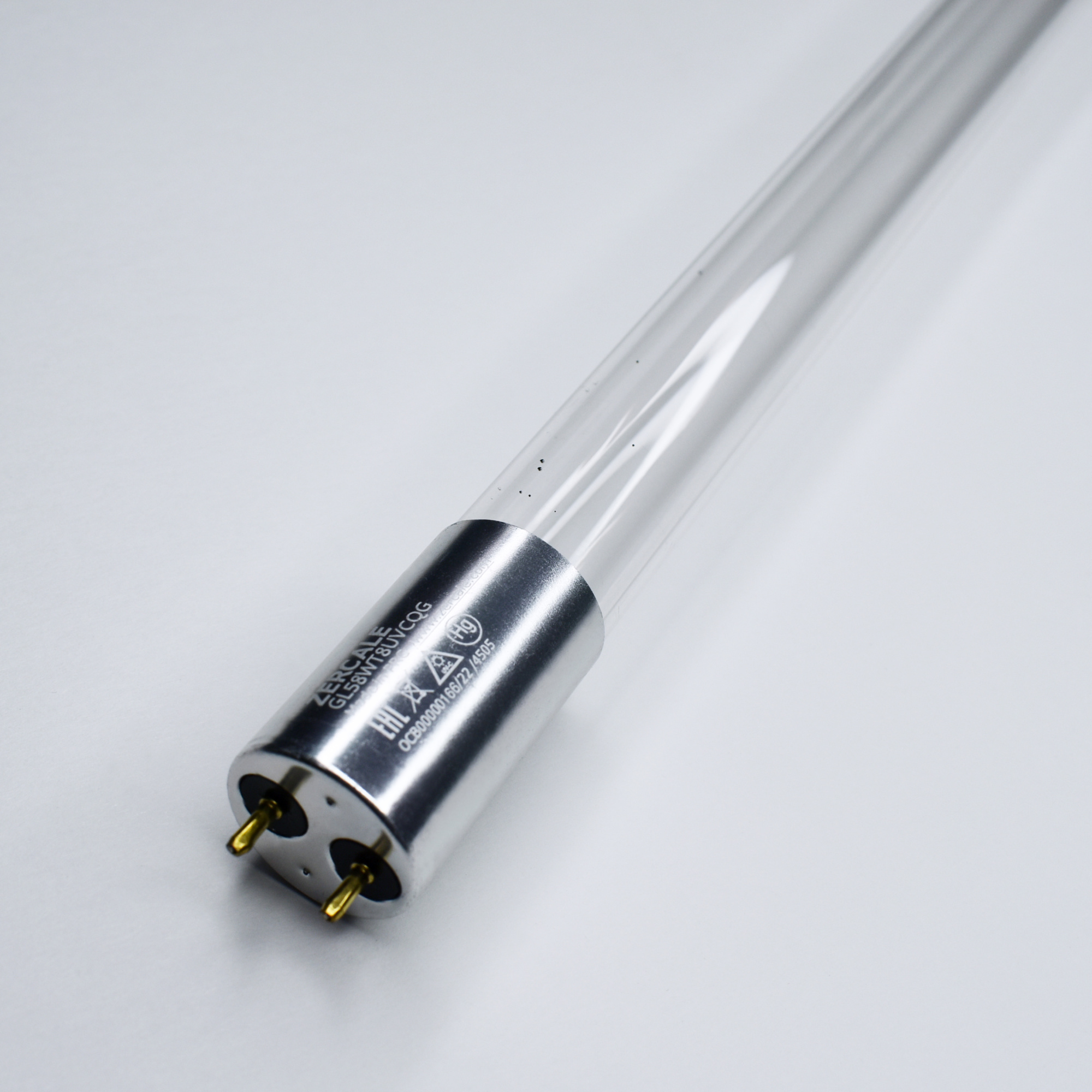 Бактерицидные линейные лампы с кварцевым стеклом без озона Zercale Quartz Glass