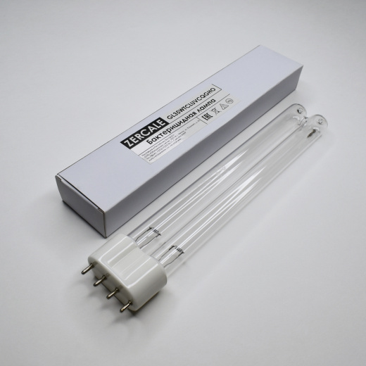 Бактерицидные лампы с кварцевым стеклом Zercale Compact